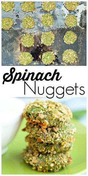 These homemade spinach nuggets are perfect for toddlers, kids, or adults! They are totally addicting dipped in ranch dressing. This is a great way to eat more greens! Eat More Greens, Spinach Bites, Veggie Nuggets, Nuggets Recipe, Baby Finger Foods, Dinner Side Dishes, Spinach Recipes, Toddler Snacks, Dinner Sides