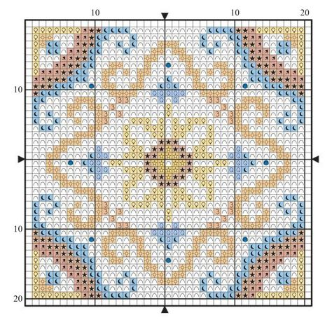 Cross Stitch Tile Pattern, Moroccan Tile Cross Stitch, Biscornu Cross Stitch, Cross Stitch Projects Ideas, Cross Stitch Sampler Patterns, Blackwork Cross Stitch, Cross Stitch Cushion, Cross Stitch Alphabet, Mini Cross Stitch