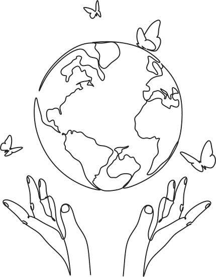 Hands Holding Earth Illustration - Icons by Canva Globe Drawing, Earth Drawing, Earth Tattoo, Planet Drawing, Earth Drawings, Earth Illustration, Globe Vector, Line Art Vector, Background Design Vector