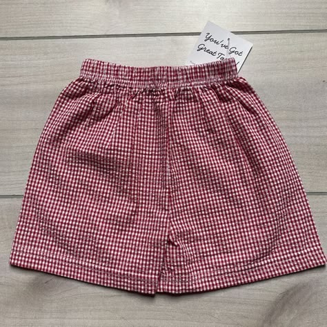 Quoi Porter, Seersucker Shorts, Everyday Clothing, Red Gingham, Mode Inspo, Boutique Brands, Dream Clothes, Summer 2023, Fit Inspo