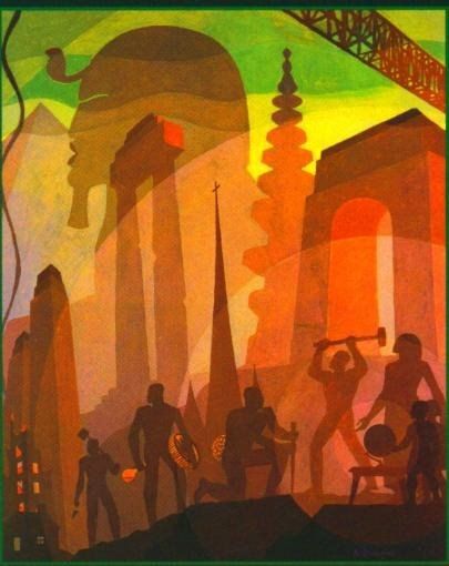 Aaron Douglas, African American Books, History Painting, African American Art, Black Artists, Print Artist, American Artists, African Art, Visual Artist