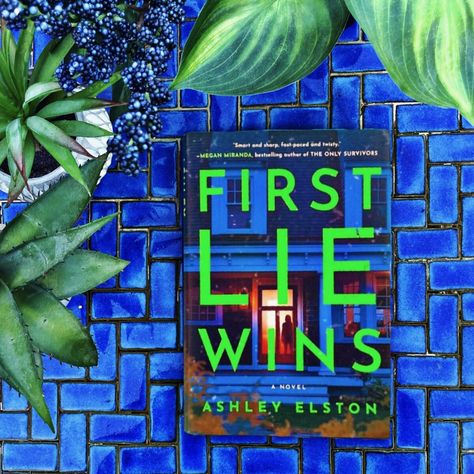 Psychological Thriller Recommendation: First Lie Wins | Ashley Elston Psychological Thriller, Cat And Mouse, Moving In Together, Suspense Thriller, True Identity, New Girlfriend, Losing Everything, Book Of The Month, Coupon Book