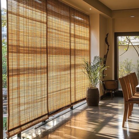 Wooden Pleated Bamboo Shades, Custom Indoor Room Dakening Window Blinds, Sun Shade Blinds for Home, Windows,Doors