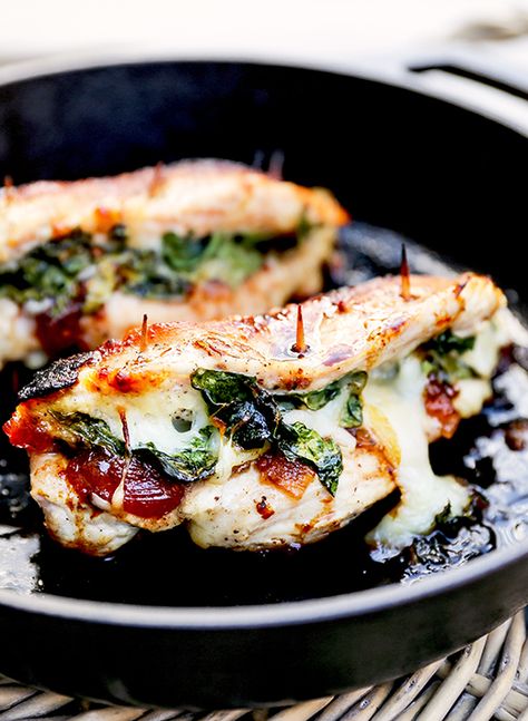 Apple Cranberry Chutney, Spinach and Mozzarella Stuffed Chicken Breasts | www.floatingkitchen.net Mozzarella Stuffed Chicken Breast, Mozzarella Stuffed Chicken, Spinach And Mozzarella, Chicken Breast Oven, Floating Kitchen, Stuffed Chicken Breasts, Cranberry Chutney, Mozzarella Chicken, Apple Cranberry