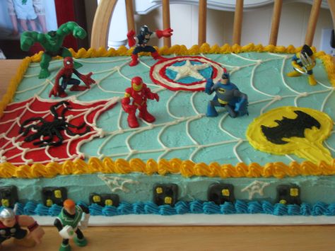 Super Hero Cake Super Hero Cake, Hero Cake, Hulk Birthday, Superhero Birthday Cake, Avenger Birthday Party, Superhero Cake, Avengers Birthday, Superhero Birthday Party, Boy Birthday Cake