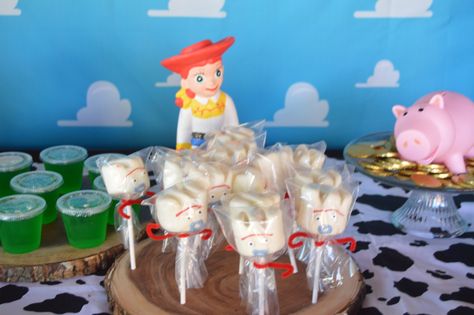 Forky marshmallow Marshmallow Sheep, Toy Story, Diaper Cake, Sheep, Toys, Halloween