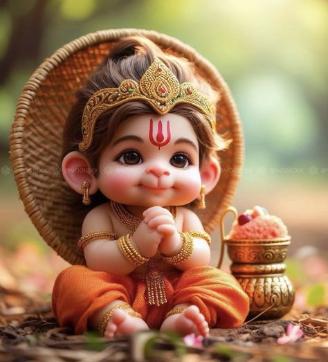 Hanuman Photos Wallpapers, Little Hanuman, Baby Murugan Paintings, Ganapati Idol, Gods Images, Bal Hanuman, Cute Wallpapers For Android, Cartoon Pic