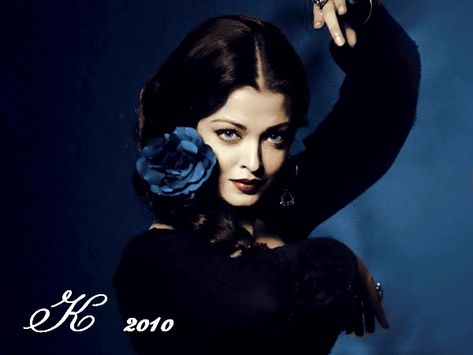 Aishwarya Rai, Hair, Black