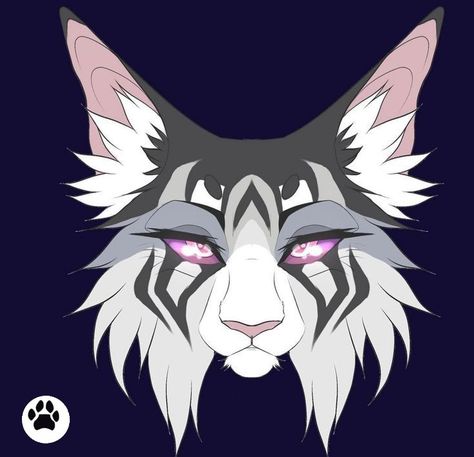 Lynx Fursona, Oc Warrior, Cat Fursona, Cat Mask Diy, Felt Animal Masks, Warrior Cats Books, Cats Art Drawing, Wolf Mask, Mask Drawing