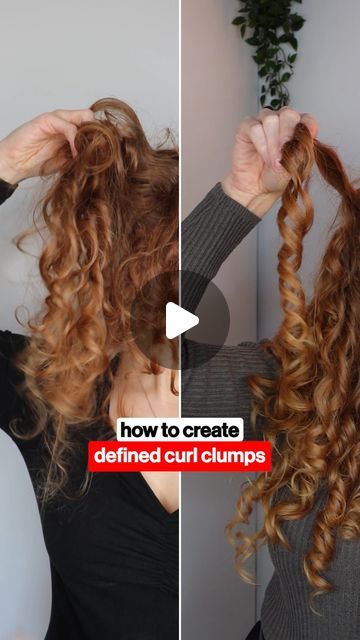 Hannah 🦁 | Wavy Curly Haircare on Instagram: "Save for the clumpiest curls!✅  ➰ While curls naturally come in different clump sizes and curl patterns, technique can play a huge part in how juicy your curl clumps turn out.   ➰ If you’re at the start of your curly hair journey and recovering from damage, your curls may appear less clumpy, mine have definitely got clumpier as my hair has become healthier!  ➰ From experience, my curls turn out stringier when I style on damp hair compared to soaking wet hair (see my recent definition vs volume YouTube vid📺).   ➰Diffusing instead of air drying helps set the curl clumps in place, whereas water weight can weigh the curls down as they air dry.  Let me know if these tips help!💬 . . #curlyhairprobs #stringycurls #curlyhairhacks #curlyhairroutine # Curly Hair Diffuser, Curl Clumps, Curly Hair Journey, Foam Curlers, Damaged Curly Hair, Curl Formers, Become Healthier, Really Curly Hair, Hair Diffuser