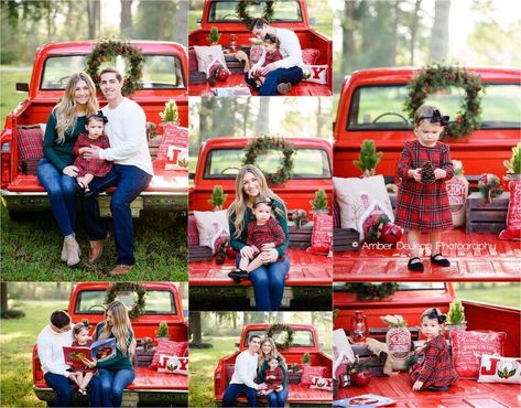 Red Truck Christmas Red Truck Christmas Pictures Family, Christmas Red Truck Photoshoot, Christmas Truck Photoshoot Family, Family Truck Christmas Pictures, Truck Family Christmas Pictures, Family Christmas Pictures Truck, Christmas Truck Photoshoot, Red Vintage Truck Family Christmas Pictures, Red Truck Christmas Pictures