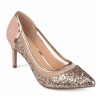 High Heel Shoes | Pumps for Women | JCPenney Heels Rose Gold, Stone Statement Necklace, Mesh Heels, Classy Shoes, Womens Pumps, Slip On Pumps, Sport Shoes Women, Bridesmaid Shoes, Pointed Heels