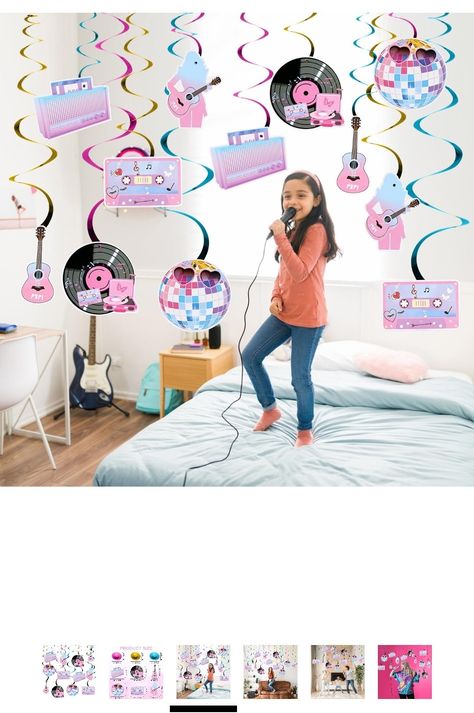 12pcs Singer Theme Party Decorations, Music Birthday Party Decorations Music Themed Cutouts Hanging Swirl Banner Guitar Disco Tape Record Singer Theme Party Supplies for Girls Super Star

Affiliate link Music Birthday Party Decorations, Music Birthday Party, Girls Birthday Party Decorations, Music Birthday, Theme Party Decorations, Music Themed, Birthday Party Decorations, Girl Birthday, Swirl