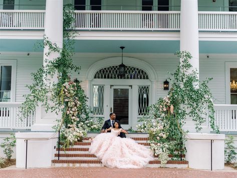 Stunning floral and elevated garben vibes for this luxury Charleston wedding Admirals House Charleston Wedding, Sophisticated Wedding Invitations, Beautiful Ball Gowns, Styled Wedding Shoot, Private Estate Wedding, Wedding Venue Inspiration, Luxury Wedding Photography, Wedding Photography Packages, Guiding Light