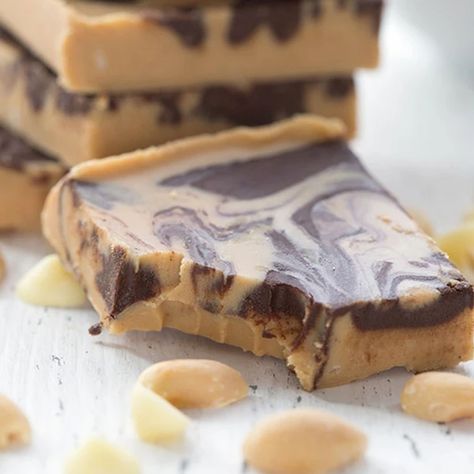 Tiger Butter Recipe, Tiger Butter, Keto Recipes Low Carb, Peanut Butter White Chocolate, Sugar Free White Chocolate, Homemade Fudge Recipes, Sugar Free Peanut Butter, White Chocolate Fudge, Chocolate Peanut Butter Fudge