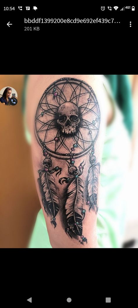 Indian Dream Catcher Tattoos, Watercolor Dreamcatcher Tattoo, Dream Catcher Tattoos, Wolf Dreamcatcher Tattoo, Atrapasueños Tattoo, Dreamcatcher Tattoos, Name Tattoos For Moms, Wolf Dreamcatcher, Skull Rose Tattoos