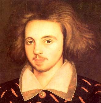 Detail from the 1585 portrait, believed to be of the 21-year-old Christopher Marlowe, at Corpus Christi College, Cambridge. Christopher Marlowe, Elizabethan Era, Tudor History, Dante Alighieri, A Discovery Of Witches, All Souls, Writers And Poets, English History, Elizabeth I