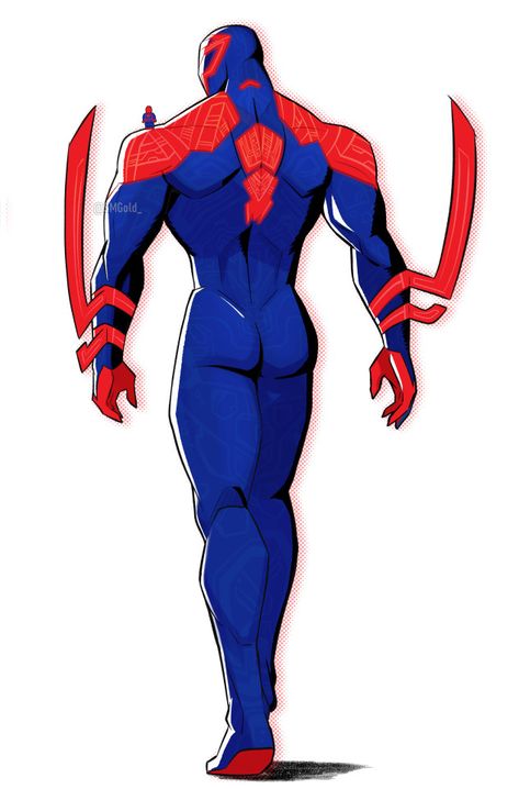 SMGold on Tumblr It Will Happen Again, Spiderman Poses, Spiderman 2099, Miguel Ohara, Spider Man 2099, Image Spiderman, It Will Happen, Spaider Man, Miguel O Hara