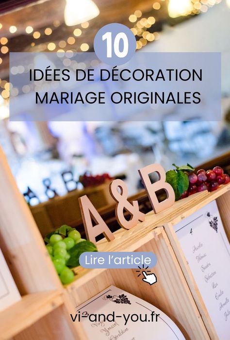 idées et inspirations mariage, des créations en bois pour lesmariages champêtre et bohème