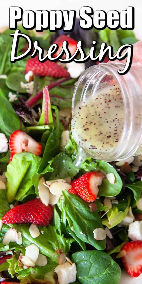 Sweet Spinach Salad, Dressing For Spinach Strawberry Salad, Spinach Salad Poppy Seed Dressing, Spinach Apple Salad Dressing, Poppy Seed Vinaigrette Dressing Recipe, Poppy Seed Fruit Salad Dressing, Strawberry Spinach Salad With Poppyseed Dressing, Salad Recipes With Poppy Seed Dressing, Salad Dressing For Fruit Salad