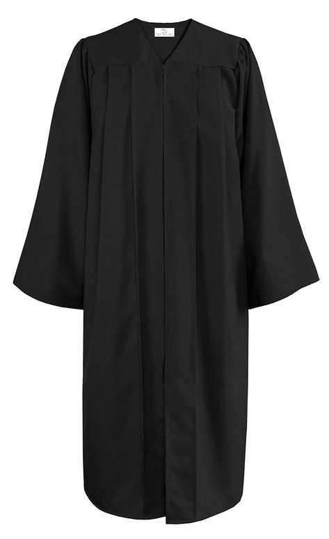 PRICES MAY VARY. Polyester fiber Imported Zipper closure Machine Wash 【Material】: the robe is made of 100% polyester, the stitching is all inside, the overall beauty and generosity. 【Multi-purpose】: Suitable for graduation ceremony, church event, choir robes, judge robes,Christmas robes， baptism robes and various event robes，pastor robes. 【Size】: selection based on your height and weight,full figure (FF) size stands for Plus size which is larger than regular size 【Easy Cleaning】 Machine wash in Black Graduation Gown, Choir Robes, Graduation Gown And Cap, Graduation Cap And Gown, Black Graduation, Disco Fashion, Church Choir, Fashion Traditional, Graduation Gown