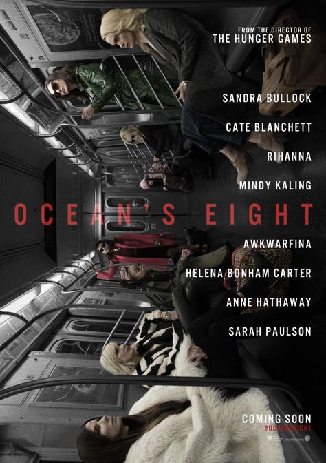 Ocean's Eight (2018) [1600 x 2270] Debbie Ocean, Ocean's Eight, Oceans Eight, The Last Man On Earth, Action Films, Kings Movie, Oceans 8, The Heist, Imdb Movies