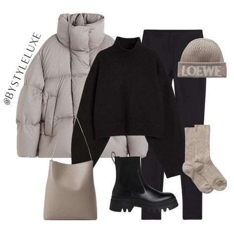 Grey puffer coat styling - perfect cosy yet stylish look for cold or rainy days. Let me know if you like it! 🖤 Shop the outfit on the LTK … | Instagram Coat Styling, Grey Puffer Coat, Shop The Outfit, Grey Puffer, Chic Winter Outfits, Winter Fashion Outfits Casual, Cold Outfits, Everyday Fashion Outfits, Cute Winter Outfits