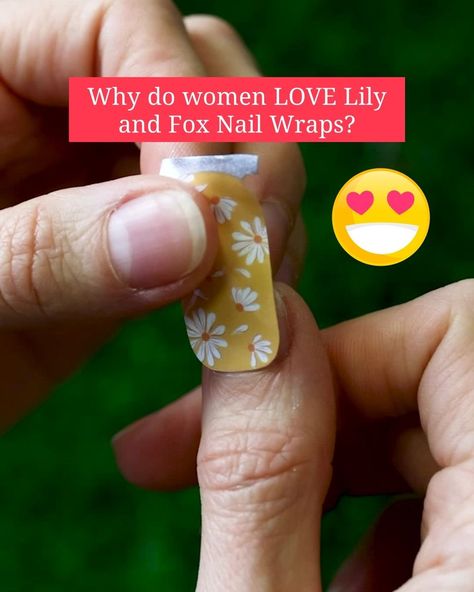 Lily And Fox Nail Wraps, Fat Fingers, Fox Nails, Beautiful Salon, Beauty Salon Design, Buying Stuff, Love Lily, Damaged Nails, Nail Beauty