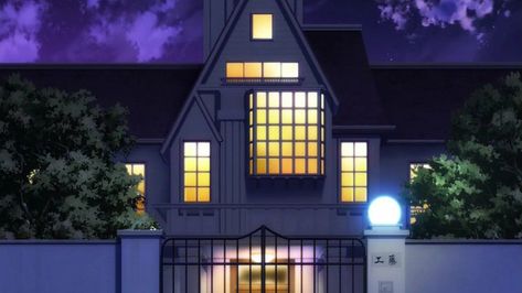 Childhood Best Friends, Anime House, Anime Places, Where Am I, Kudo Shinichi, Case Closed, Fashion Photography Editorial, Detective Conan, Anime Background