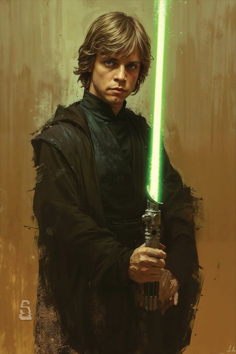 Star Wars Rogue One Fanart, Luke Skywalker X Wing, Star Wars Legends Wallpaper, Star Wars Luke Skywalker Art, Luke Skywalker Mandalorian, Luke Skywalker Fanart, Luke Skywalker Aesthetic, Jedi Fanart, Star Wars Dagobah