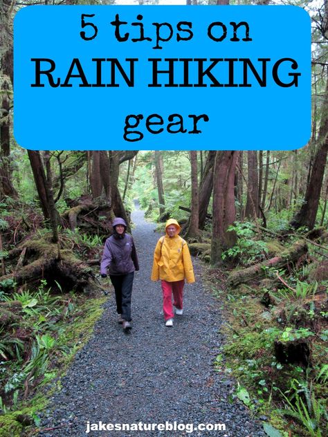 I'd rather be hiking in the rain than sitting inside.  These are good tips to make hiking in the rain possible.  #hikingintherain #hikingtips Hiking In The Rain, Camping In The Rain, About Rain, Spring Camping, Best Hiking Shoes, Hiking With Kids, Rain Gear, Backpacking Gear, Winter Hiking