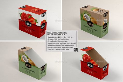 Retail Shelf Box Packaging MockUp No.13 #Box, #Shelf, #Retail, #MockUp Box Display Ideas, Secondary Packaging, Shelf Box, Biscuits Packaging, Adobe Dimension, Corporate Brochure Cover, Industry Design, Free Packaging Mockup, Adobe Illustrator Graphic Design