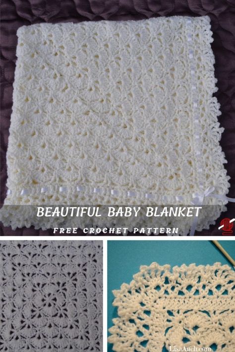 Beautiful Baby Blanket | Pattern Center Crochet Fast Baby Blanket, 4 Ply Crochet Patterns, 4ply Crochet Baby Blanket Free Pattern, 4 Ply Yarn Crochet Patterns Free, Crochet Lace Baby Blanket, Lacey Baby Blanket Crochet Patterns, Crochet Heirloom Blanket, 4 Ply Crochet Patterns Free, 4ply Crochet Patterns Free