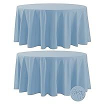 Blue Tablecloth Wedding Reception, Crayola Birthday Party, Dining Wedding, Blue Tablecloth, Waterproof Tablecloth, Color Celeste, Fabric Table, Altar Cloth, Flower Centerpieces Wedding