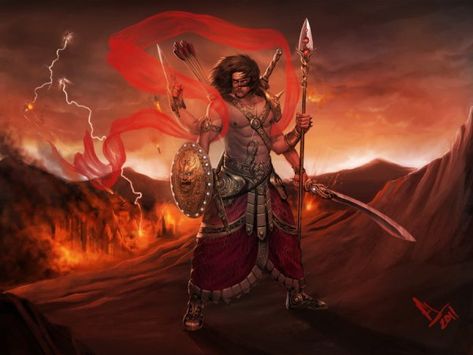 Holy shit. Who knew that Hindu gods were such badasses? | Murugan The God Of War Modern Myth, 10 Interesting Facts, Lord Murugan, Hindu Mythology, Hindu Deities, Indian Gods, Hindu Art, Gods And Goddesses, Lord Shiva