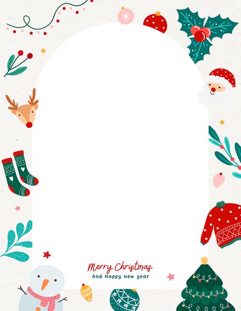 Here are over 50 festive Christmas border paper templates you can download for free. These free printable Christmas paper templates are great for writing festive letters during the holiday season.rnrnWith over 50 unique Christmas themed writing paper templates to pick from you're guaranteed to find a Christmas border paper free printable to fit your needs.rnrnHead over to our website today to download one or more of these holiday border paper free templates to use during the Christmas season. Christmas Borders Free Printable, Christmas Borders, Printable Paper Patterns, Christmas Freebie, Free Printable Templates, Free Printable Stationery, Ideas Navideñas, Xmas 2024, Christmas Topper