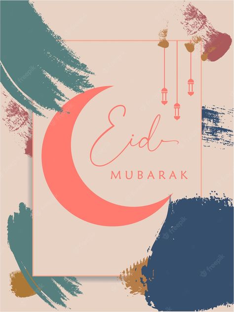 Premium Vector | Card designs posters eid mubarak greetings Eid Mubarak Creative Poster, Eid Poster, Eid Mubarak Wallpaper, Banner Frame, Eid Images, Eid Mubarak Card, Eid Mubarak Greetings, Frame Poster, Artistic Wallpaper