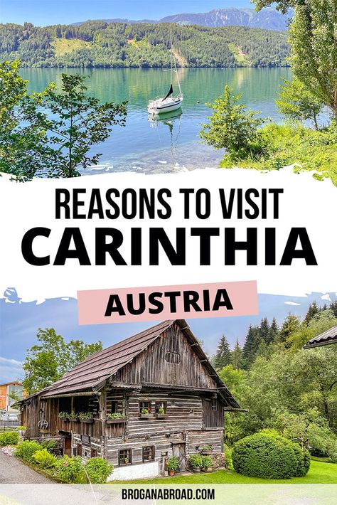 Carinthia Austria, Alps Austria, Europe Continent, Visit Austria, Europe Trip Itinerary, Austria Travel, Visit Europe, Europe Travel Guide, Western Europe