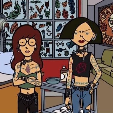 sulfuric acid art ok on Instagram: “daria” Daria Aesthetic Wallpaper, Daria Tattoo, Gothic Character Design, Daria Aesthetic, Daria Show, Daria And Jane, Daria Mtv, Daria Morgendorffer, 2000s Art