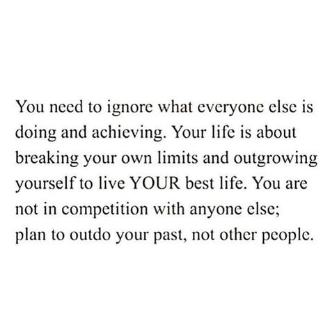 This is NOT a competition. . It is NOT a race or a battle or test. . The only person you have to compete against is yourself. . What do we get out of comparisons? NOTHING. . You are where YOU need to be. Be PROUD of that.  . I'm proud of you. ❤️ . . @jameswedmore. Not In Competition With Anyone, Proud Of You Quotes, Competition Quotes, Proud Quotes, Quote Jar, Personal Development Activities, Now Quotes, Inspire Quotes, Kayla Itsines