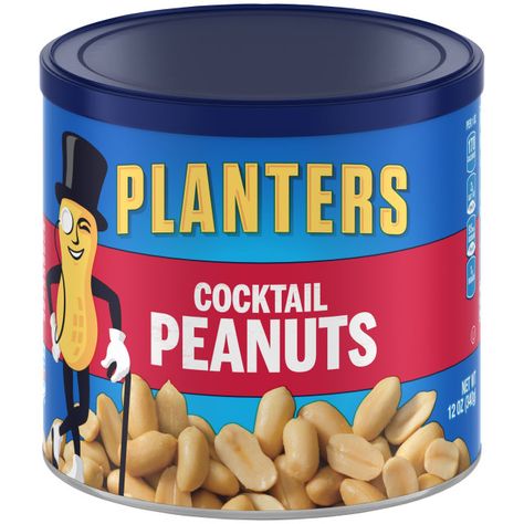 Planters Peanuts, Healthy Cocktails, Roasted Nuts, Favorite Dessert Recipes, Candied Nuts, Peanut Oil, Roasted Peanuts, Trail Mix, Plant Based Protein