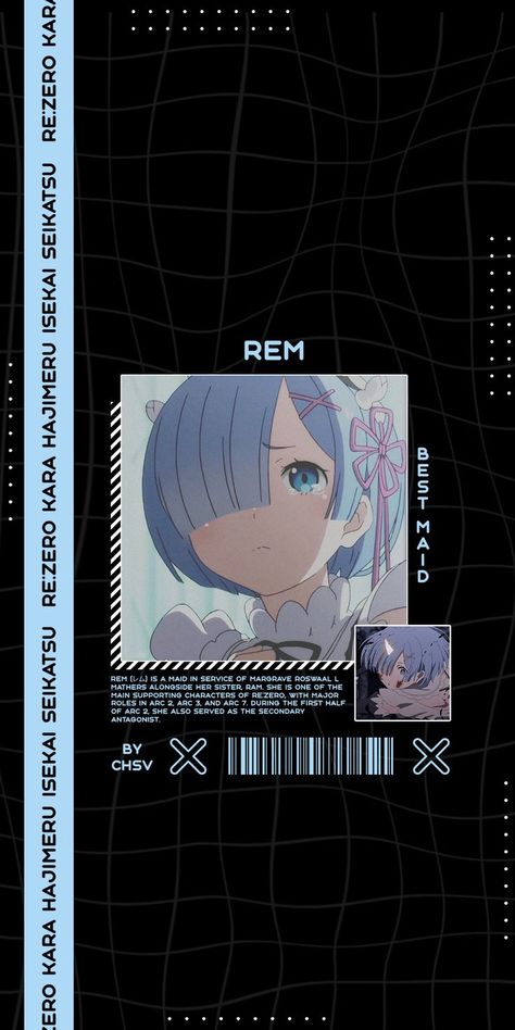 Rem Wallpaper, Re Zero Wallpaper, Re:zero Subaru, Rem Re Zero, Re Zero Rem, Anime Wallpaper Phone, Cool Anime Wallpapers, Re Zero, Anime Artwork