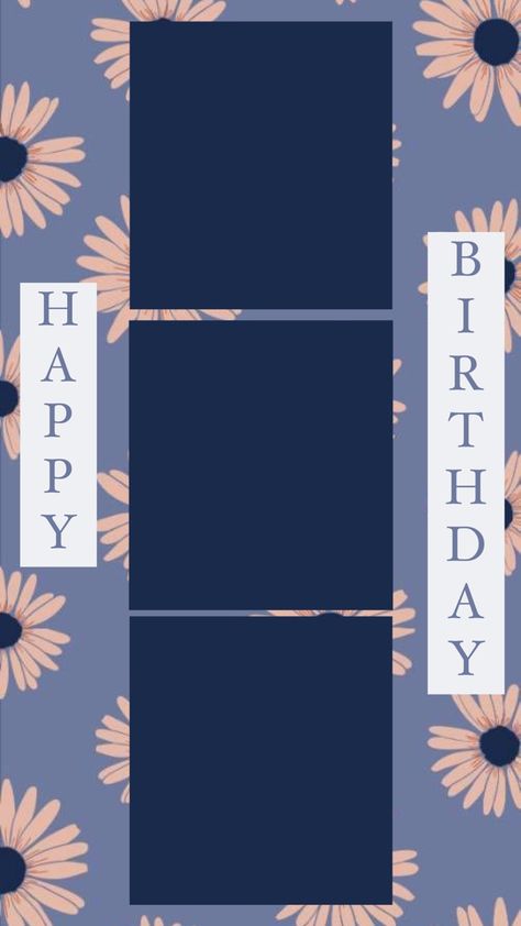 Dm for a custom birthday card/template!! Layout For Instagram, Happy Birthday Icons, Instagram Story Idea, Birthday Icon, Happy Birthday Text, Birthday Captions Instagram, Birthday Collage, Happy Birthday Wallpaper, Happy Birthday Template