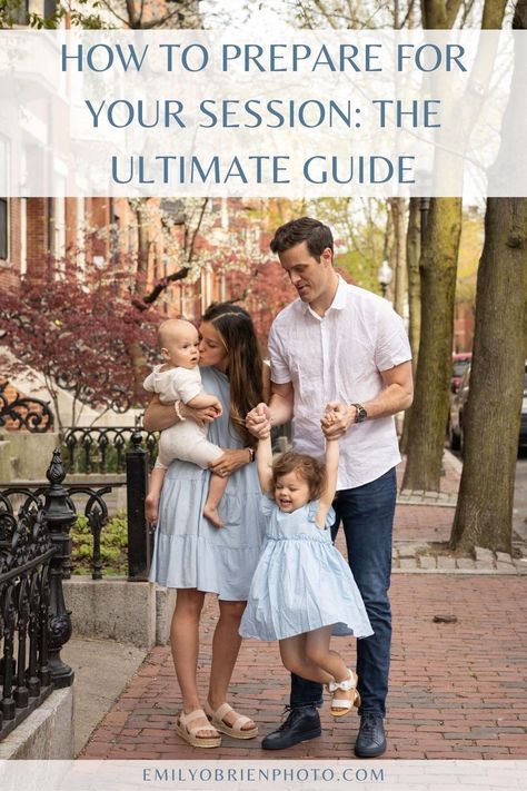 Family Photoshoot Checklist, Family Photo Checklist, Posing Guide For Photographers, How To Dress For Photoshoot, Family Portrait Outfits, Outfit Planning, Family Photoshoot Poses, Family Portrait Poses, Family Portrait Photography