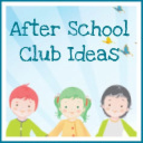 After School Ideas Activities, Elementary School Club Ideas, After School Club Ideas, School Club Ideas, After School Daycare, After School Club Activities, After School Clubs, Homework Club, Afterschool Program