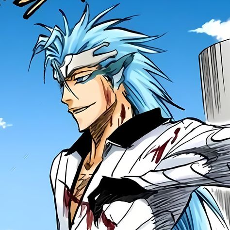 Grimmjow Pfp, Grimmjow Manga, Grimmjow Icon, Ryuken Ishida, Grimmjow Bleach, Ishida Uryuu, Quincy Bleach, Grimmjow Jaegerjaquez, Ichigo And Orihime