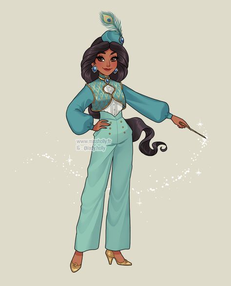 Lady Holly Art, Jasmine Fanart, Arabic Girl, Jasmine You, Hand In Marriage, Punk Disney, Princesses Disney, Disney Jasmine, Pixar Characters