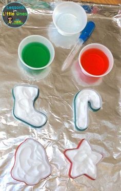 Preschool Christmas Lessons, Pre K Christmas Activities, Prek Christmas Activities, December Preschool Crafts, Christmas Stem Activities For Kids, Christmas Experiments, December Preschool Activities, December Preschool Themes, Christmas Preschool Activities