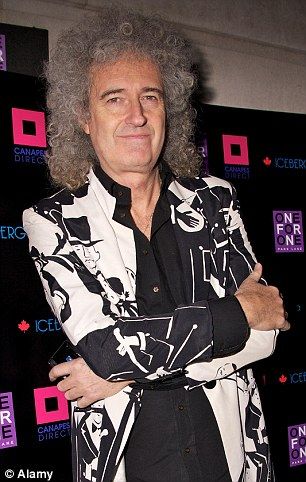 Health concerns: Queen guitarist Brian May has revealed he is undergoing 'urgent tests' fo... Hair In The 70s, Brain May, Queen Guitarist, Queen Brian May, Queens Wallpaper, Classic Rock Bands, Best Guitarist, Greatest Rock Bands, Roger Taylor