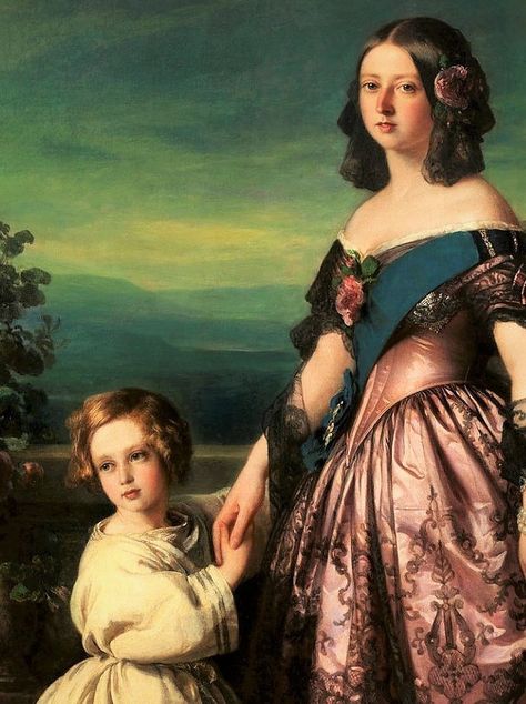 Franz Xavier Winterhalter, Franz Xaver Winterhalter, Young Queen Victoria, Era Victoria, Queen Victoria Family, Queen Victoria Prince Albert, Victoria Prince, Victoria Reign, Royal Collection Trust